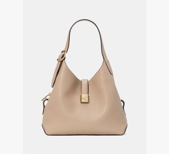 Kate Spade New York Womens Deco Crossbody Tote Bag in Grey | Leather