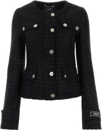 ジャケット VERSACE MULTICOLOR TWEED BLAZER Versace Multicolor tweed blazer from $1,549.00 - on Stylight