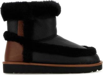 Chlo&eacute; Dolcie Enkellaars - Dames - Winterlaarzen - Zwart - 38 EU - Leer - Schoenen