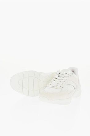 Celine Suede and Fabric Lace-Up Sneakers RUNNER size 37