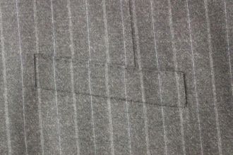 Dolce & Gabbana Wool Pinstriped Vest - Gray