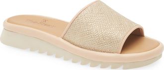 The Flexx Wilma Slide Sandal in Sabbia/Quarz Holly/Nappa at Nordstrom, Size 8.5Us