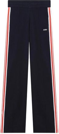 Autry Sweatpants, female, Blue, Size: L Side-stripe Track Pants