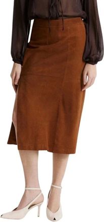 Marella Gonne midi - - Skirts - Donna - Marrone - M