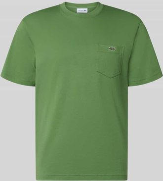 Lacoste Regular Fit T-Shirt aus reiner Baumwolle in Gruen, Gr&ouml;&szlig;e XXXL