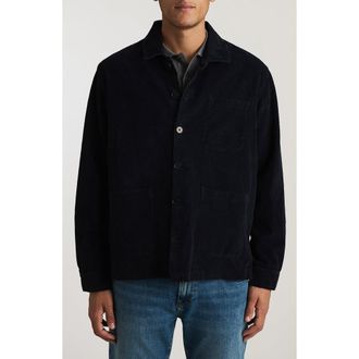 Mavi Corduroy Overshirt in Navy at Nordstrom, Size Xx-Large