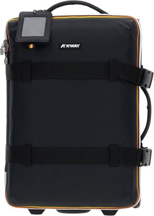 K-Way Black Blossac S Double Wheel Trolley