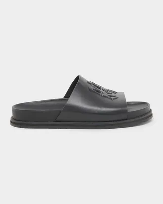 Amiri Men & apos;s MA Leather Slides