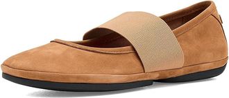 Camper Right Nina Womens Dress Flat Shoes Medium Brown : EU 39 (US Womens 9) B - Medium, Leather