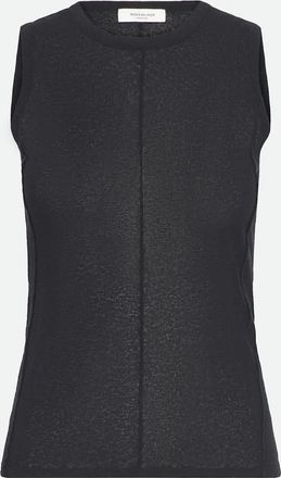 Rosemunde Womens Bella sleeveless top - Black/Black - Size: 14