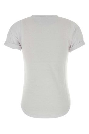 Isabel Marant Womens Koldia T-Shirt White Linen