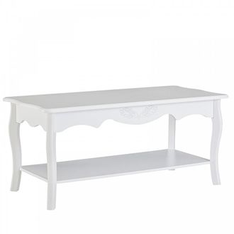 HOMCOM Coffee Table - 94Lx44Wx42H cm-White | - Home Living | TJ Hughes White