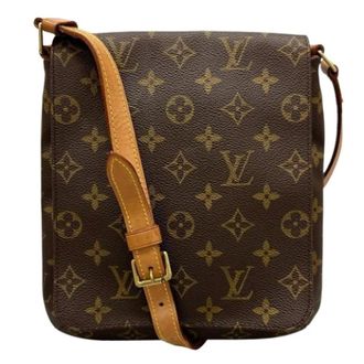 Louis Vuitton Pre-owned Cross Body Bags, female, Brown, Size: ONE SIZE Pre-owned Vintage Monogram Shoulder Bag
