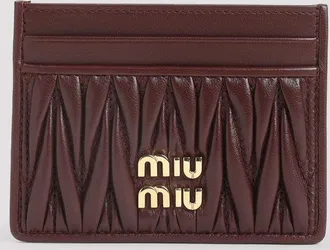 Miu Miu lamsleren kaarthouder