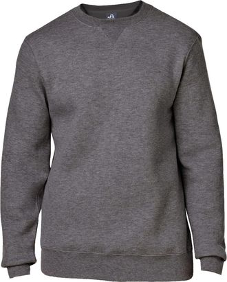 J. America Mens Premium Fleece Crewneck Sweatshirt