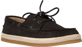 Andr&eacute; Assous Allen Boat Shoe in Dark Brown Suede at Nordstrom, Size 10.5
