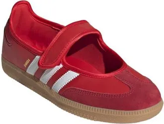 adidas Samba Jane Sneaker in Scarlet/victory Red/gum at Nordstrom, Size 10.5