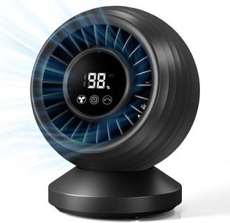 OEM Ventilador De Escritorio Silencioso De 22 Db - Ventilador De Mesa Recargable - Oscilaci&oacute;n De 120&deg; - 8 Velocidades - 12000 Mah