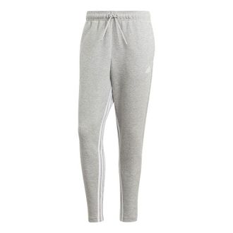 adidas Casual Running Tapered Trousers Men Light Grey EB5285