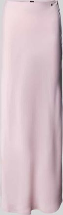 Boss Orange by Hugo Boss BOSS Orange Regular Fit Maxi-Rock mit feiner Struktur Modell VISOS in Rosa, Größe 34