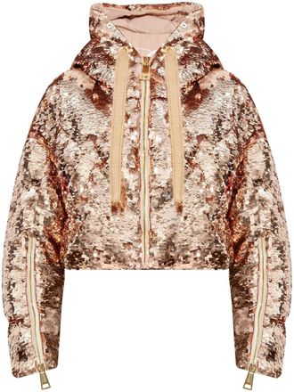 Khrisjoy paillette embellishment jacket - Neutrals