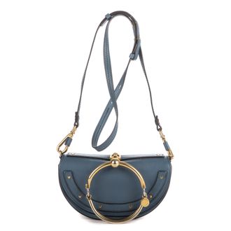 Chloé Pre-owned Womens Nile Crossbody Shoulder Bag - Blue - One Size
