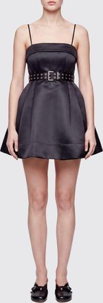 Ganni Abito mini in crepe riciclato