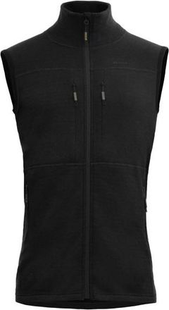 Devold Egga Grid Merino Vest Merinogilet für Herren | schwarz