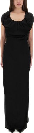 Vivienne Westwood Ginnie Maxi Gown - Dames - Avondkleed - Zwart - L - Kleedjes