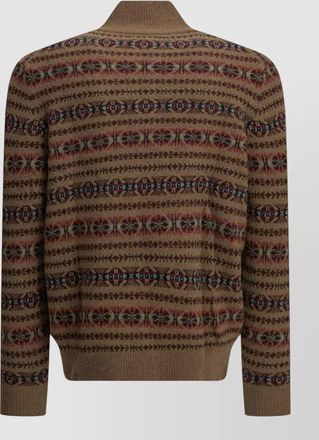 Polo Ralph Lauren wool fair isle half zip sweater