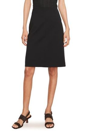 Vince Seam Front Pencil Skirt in Black at Nordstrom Rack, Size 10