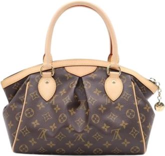 Louis Vuitton Pre-owned Vintage Handbag - Dames - Vintage Handtas - Bruin - ONE Size - Leer - Vintage