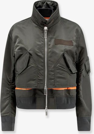 sacai Giubbino Cropped in nylon - SACAI - gender_Woman