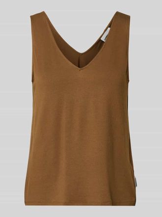 Armedangels Regular Fit Top aus Viskose-Mix in Taupe, Gr&ouml;&szlig;e XL