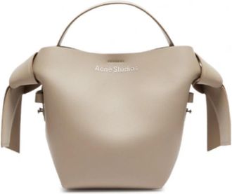 Acne Studios Musubi Mini Tas - Dames - Handtassen - Beige - ONE Size - Tassen