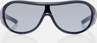 Miu Miu Logo shield sunglasses