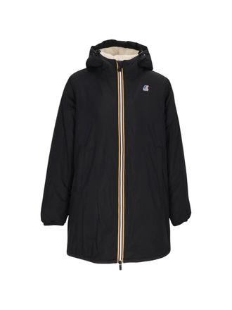 K-Way Jacinthe Orsetto Short Hooded Jacket