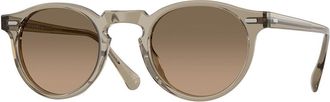 Oliver Peoples OV5217S Gregory Peck Sun Polarized 1745GN Mens Sunglasses Brown Size 47