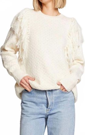 Saltwater Luxe Shona Sweater In Vanilla