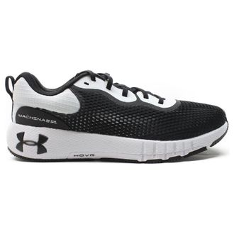 Under Armour HOVR Machina 2 SE Synthetic Textile Mens Low Top Trainers - Black White - Size:UK 10.5