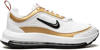 Nike Air Max AP White/Metallic Gold/University sneakers - women - Calf Leather/Rubber/Fabric/Fabric - 10