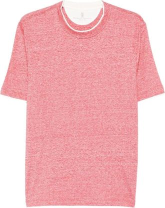 Brunello Cucinelli T-Shirt With Faux-Layering
