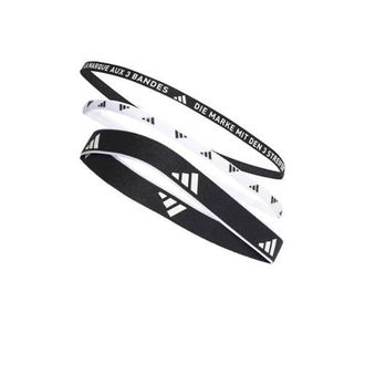adidas Performance haarbandjes - set van 3 zwart/wit