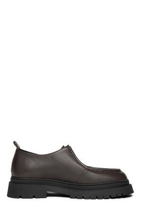 Mani&egrave;re De Voir Lille Leather Lace Up Shoe in Brown at Nordstrom, Size 10