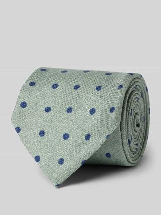 Altea Krawatte mit Label-Detail in Gruen, Gr&ouml;&szlig;e 1