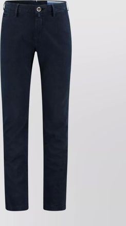 Jacob Cohen mid-rise denim trousers with side and back pockets
