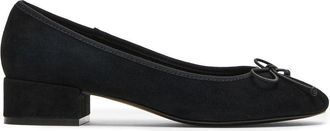 Steve Madden Cherisher Flat Shoe BLACK SUEDE