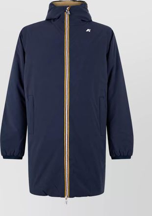 K-Way hooded waterproof lightweight jacket