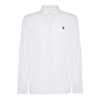 U.S.Polo Association ZAM Camicia M/L - male - U.S. Polo Assn. - Casual Shirts - White - 3XL - Shirts