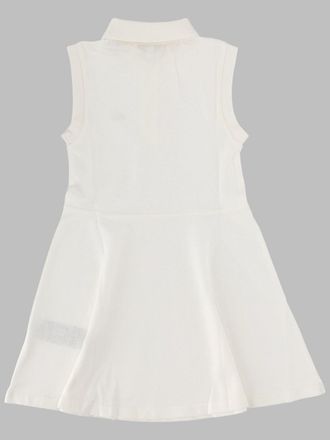Lacoste Piqu&eacute; Cotton Dress - White